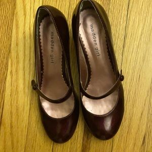 Madden girl ruby red slippers